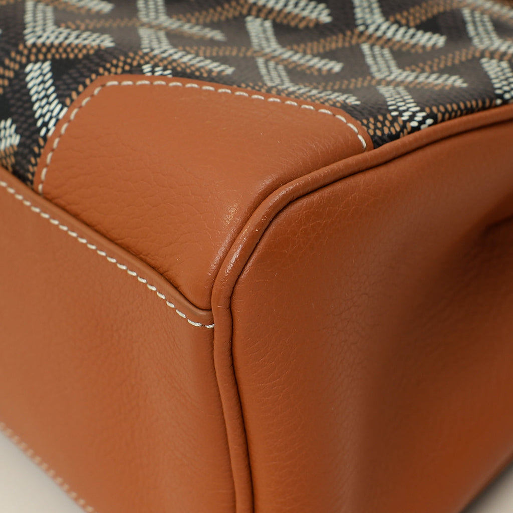 Goyard Bicolor Goyardine Saigon Mini Souple Bag