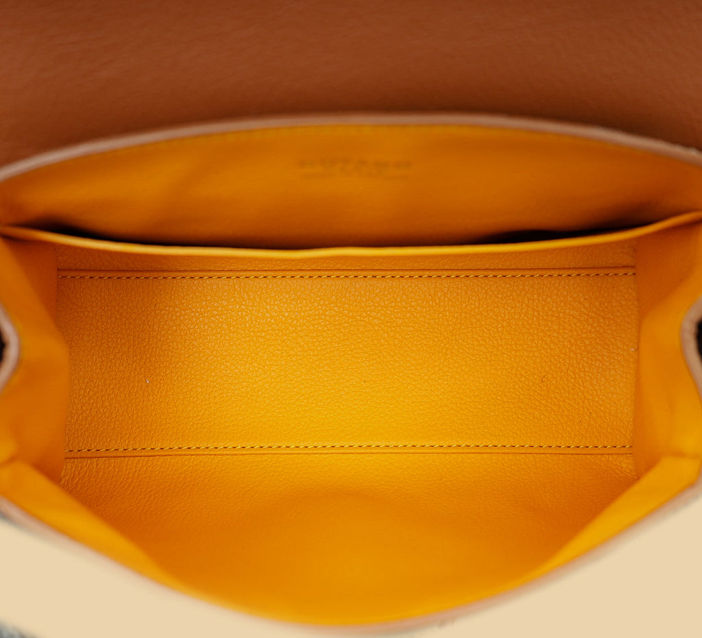 Goyard Bicolor Goyardine Saigon Mini Souple Bag