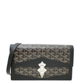 Goyard Black Goyardine Duchesse Marie Caroline Bag
