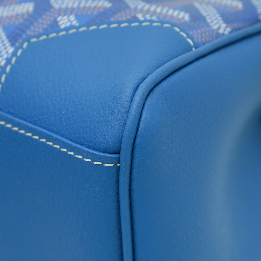 Goyard Sky Blue Souple Mini Saigon Bag
