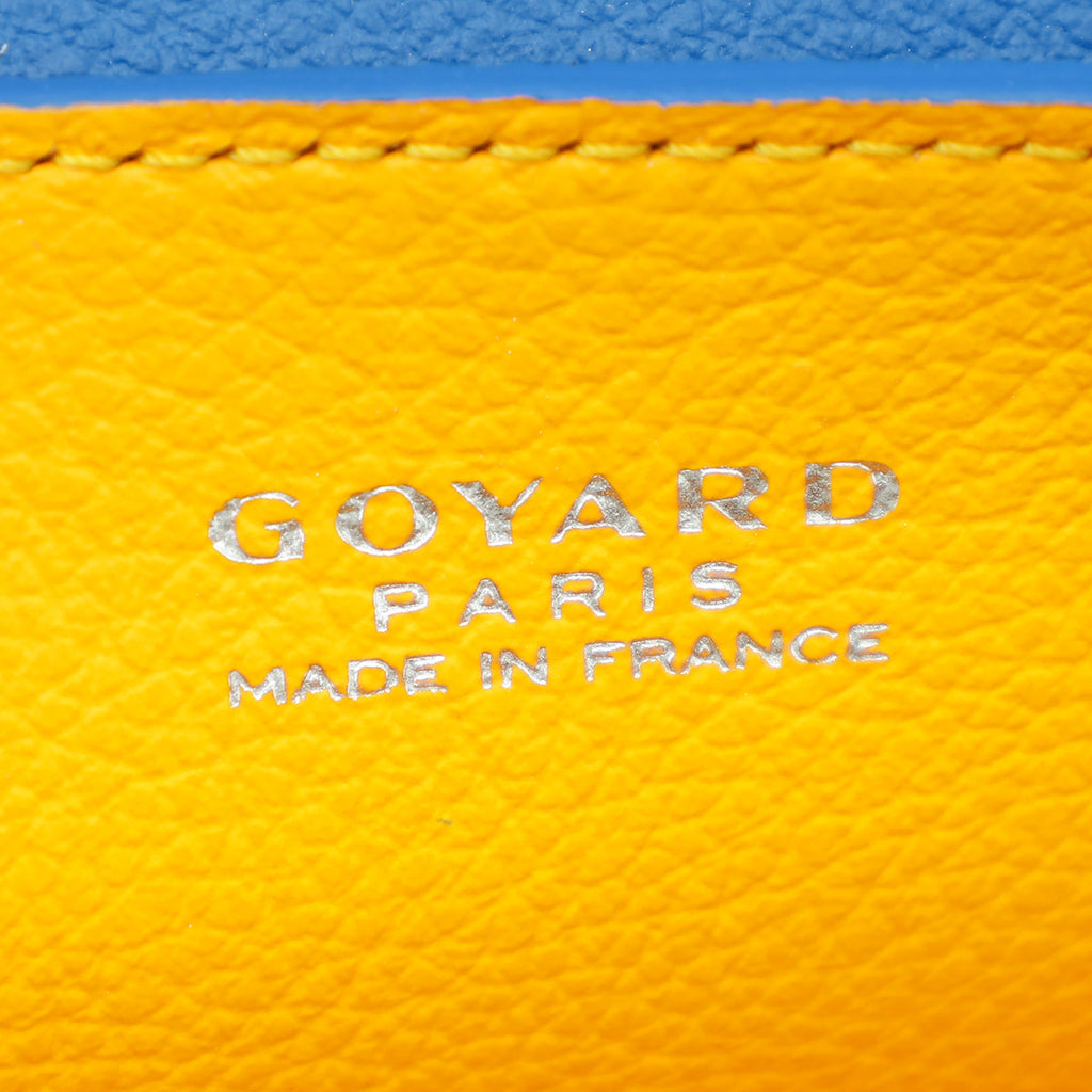 Goyard Sky Blue Souple Mini Saigon Bag