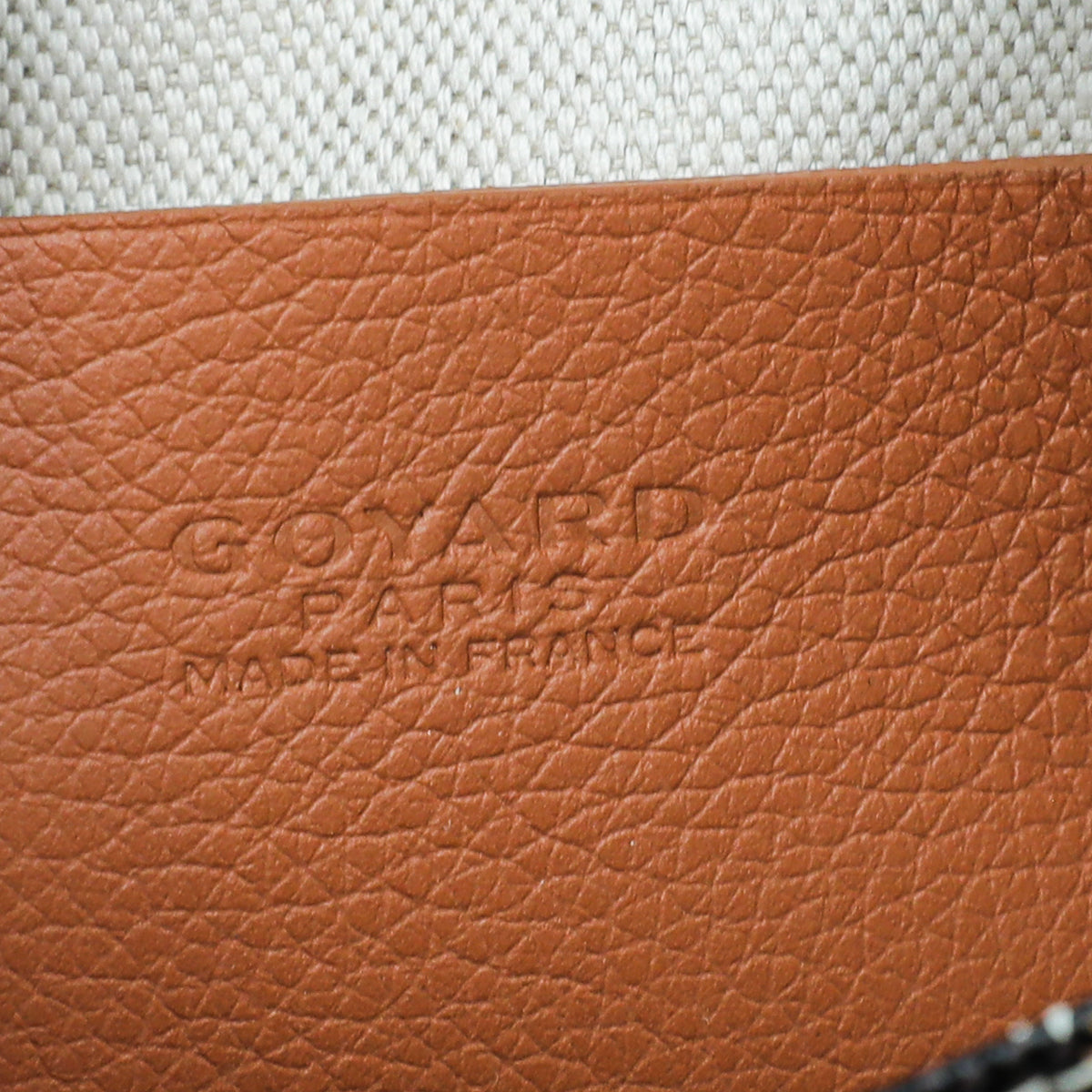 Goyard Brown Plumet Wallet Clutch Bag