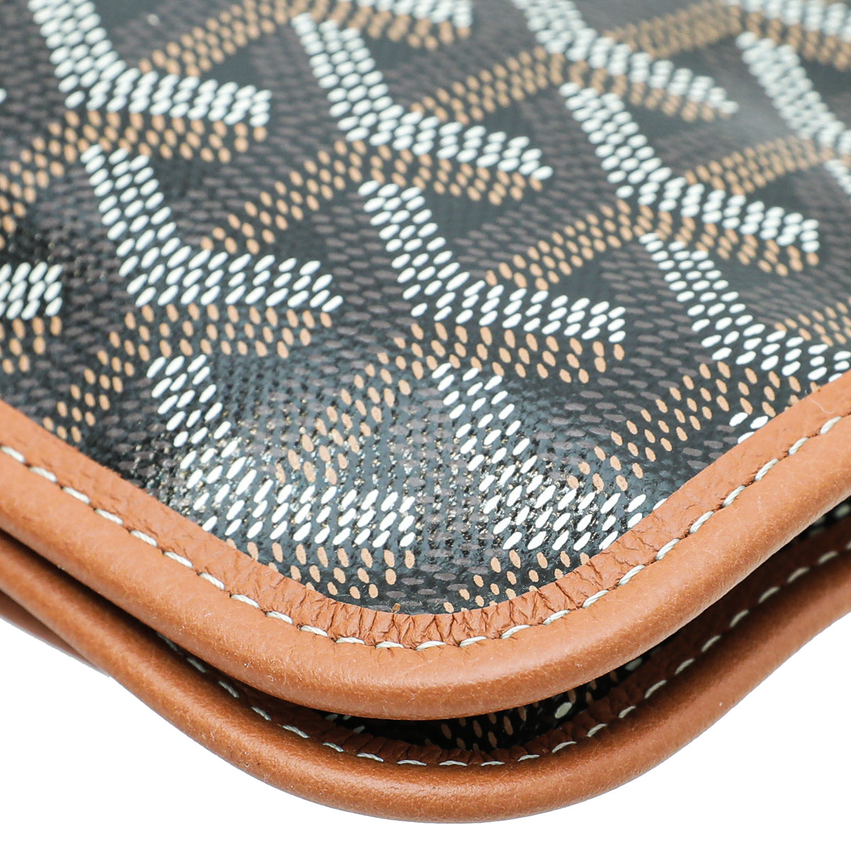Goyard Brown Plumet Wallet Clutch Bag