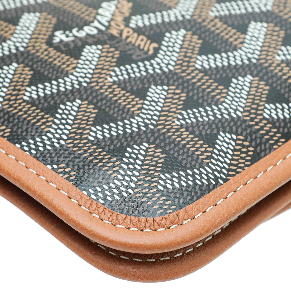 Goyard Brown Plumet Wallet Clutch Bag