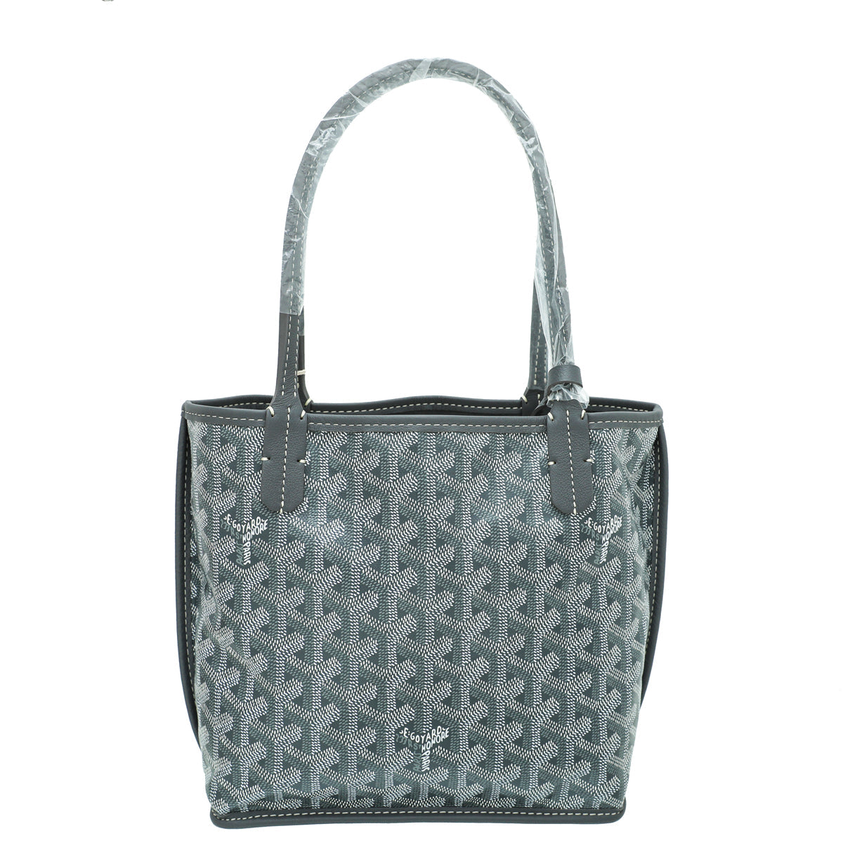 Goyard Grey Reversible Anjou Mini Bag