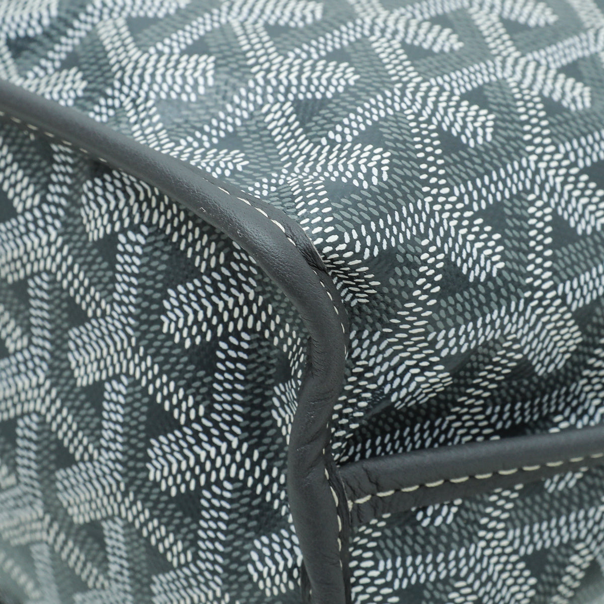 Goyard Grey Reversible Anjou Mini Bag