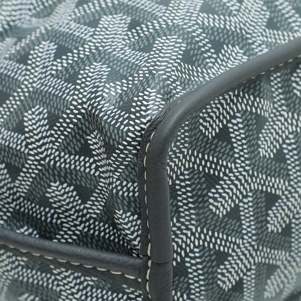 Goyard Grey Reversible Anjou Mini Bag