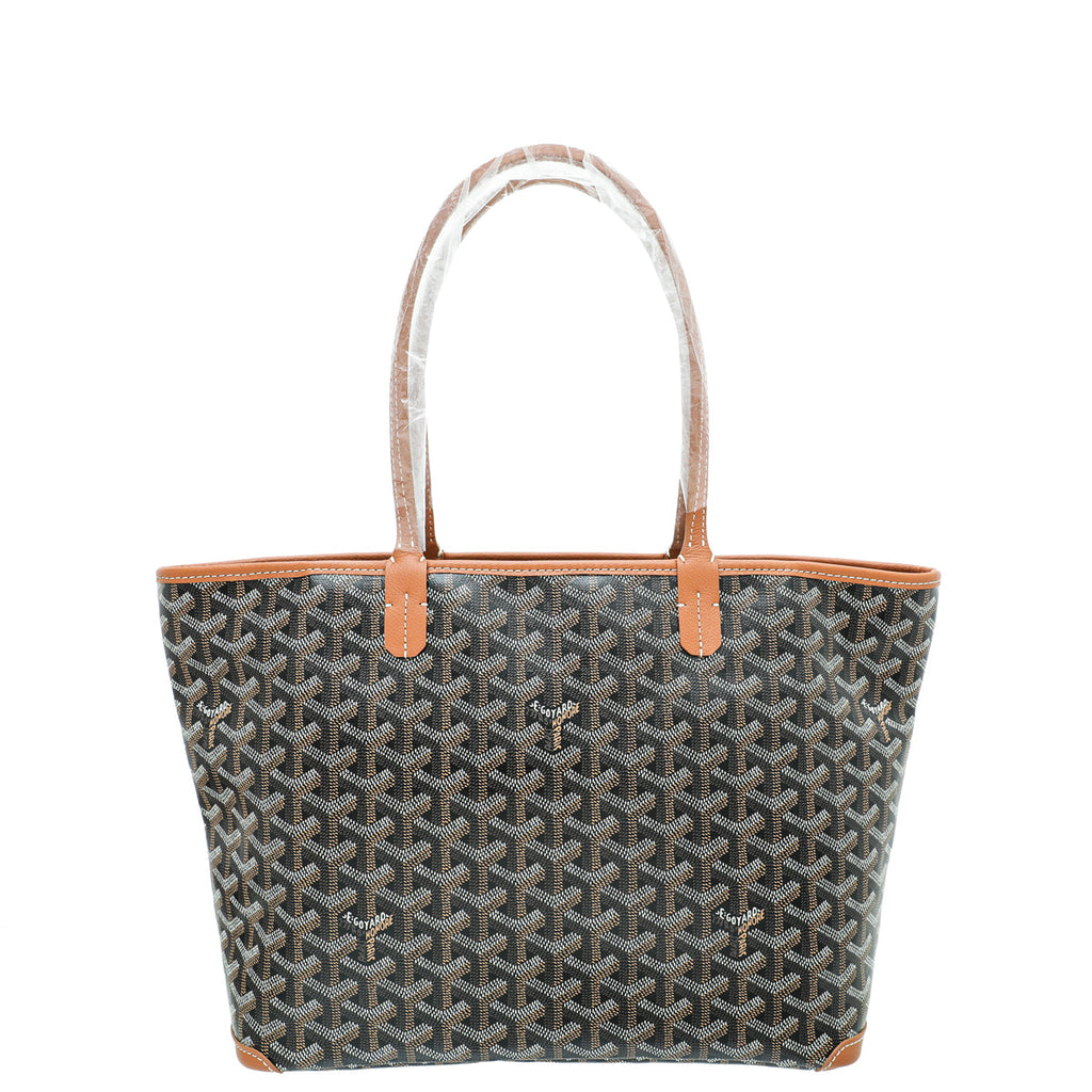 Goyard Brown Goyardine Artois PM Bag