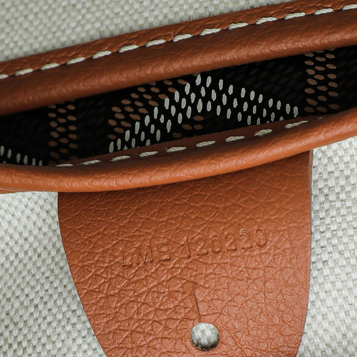 Goyard Brown Goyardine Artois PM Bag