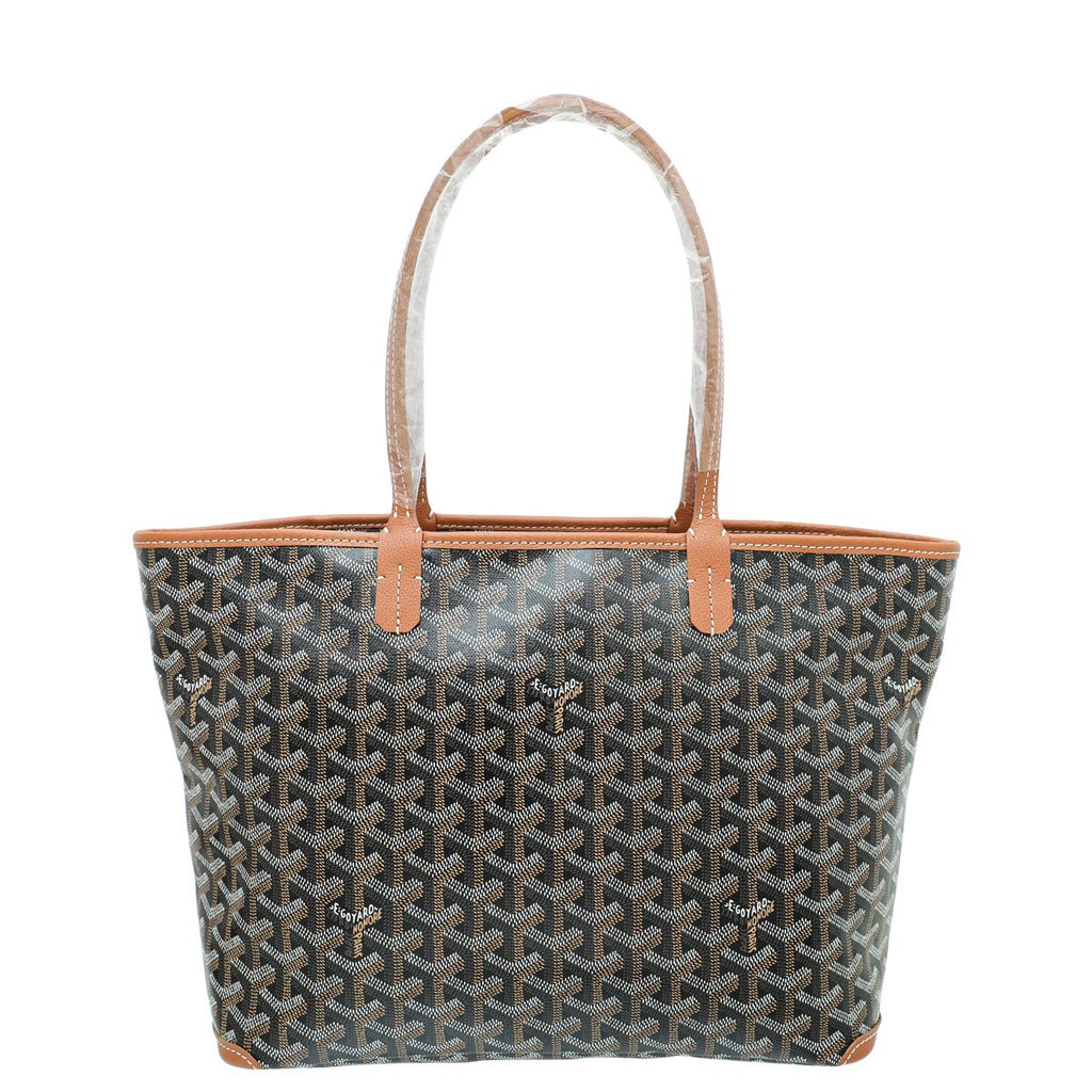 Goyard Brown Goyardine Artois PM Bag
