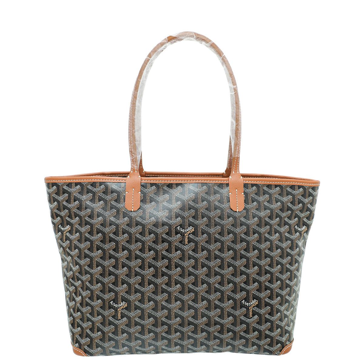 Goyard Brown Goyardine Artois PM Bag