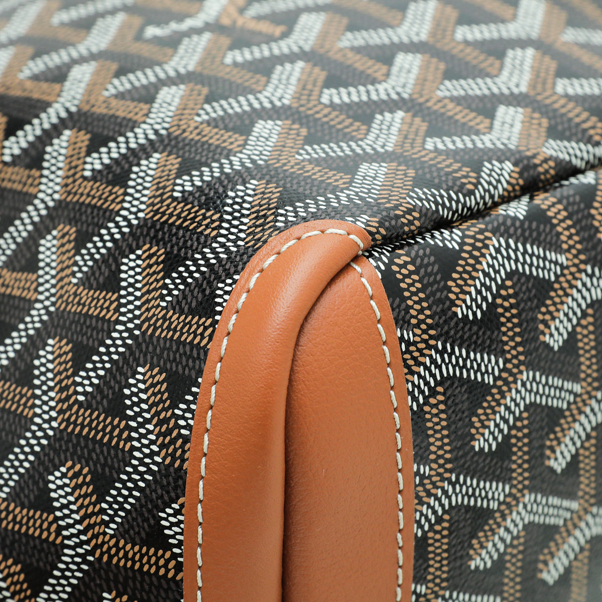 Goyard Brown Goyardine Artois PM Bag