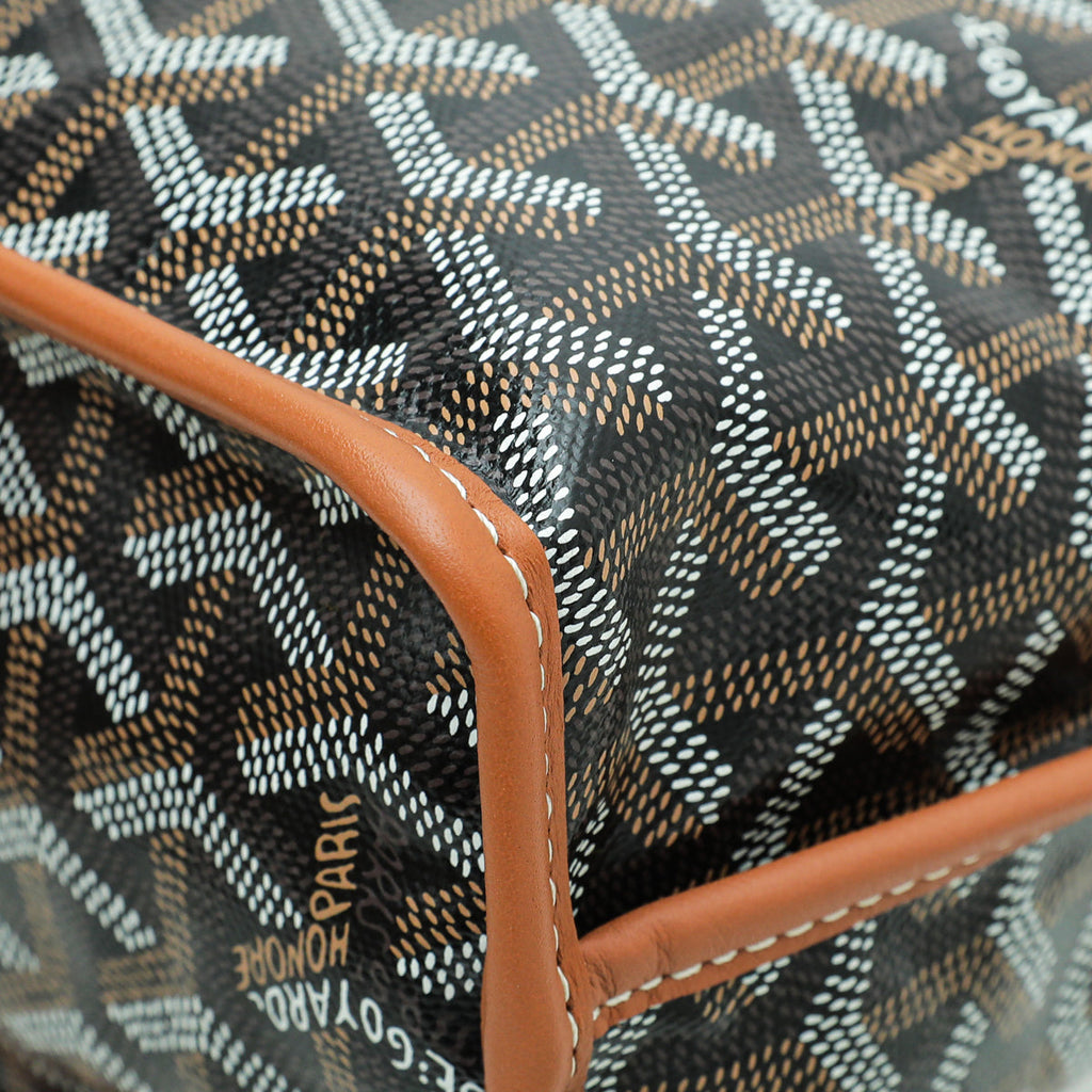Goyard Brown Reversible Anjou Mini Bag