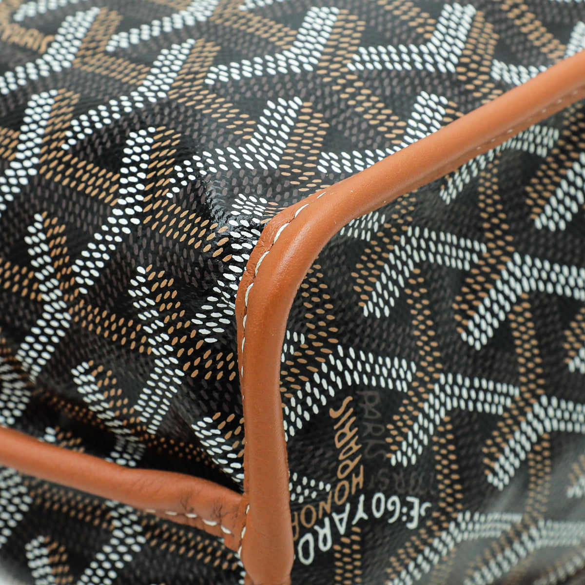 Goyard Brown Reversible Anjou Mini Bag
