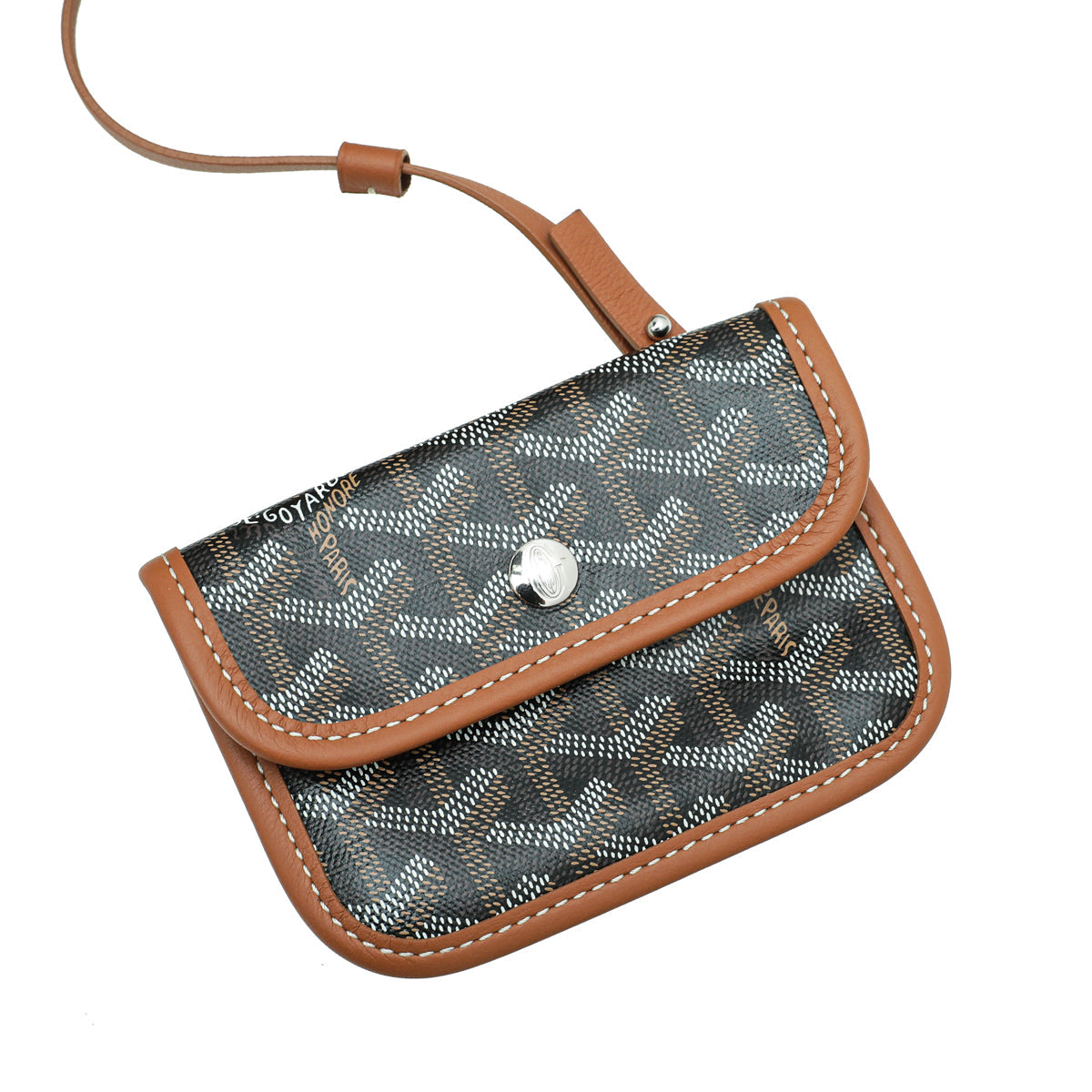 Goyard Brown Reversible Anjou Mini Bag