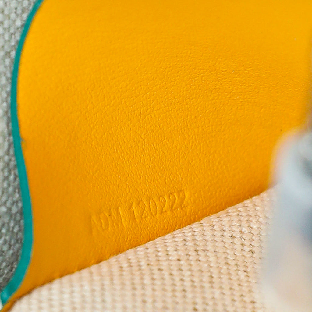 Goyard Green Plumet Wallet Clutch Bag