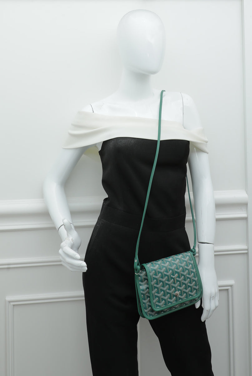 Goyard Green Plumet Wallet Clutch Bag