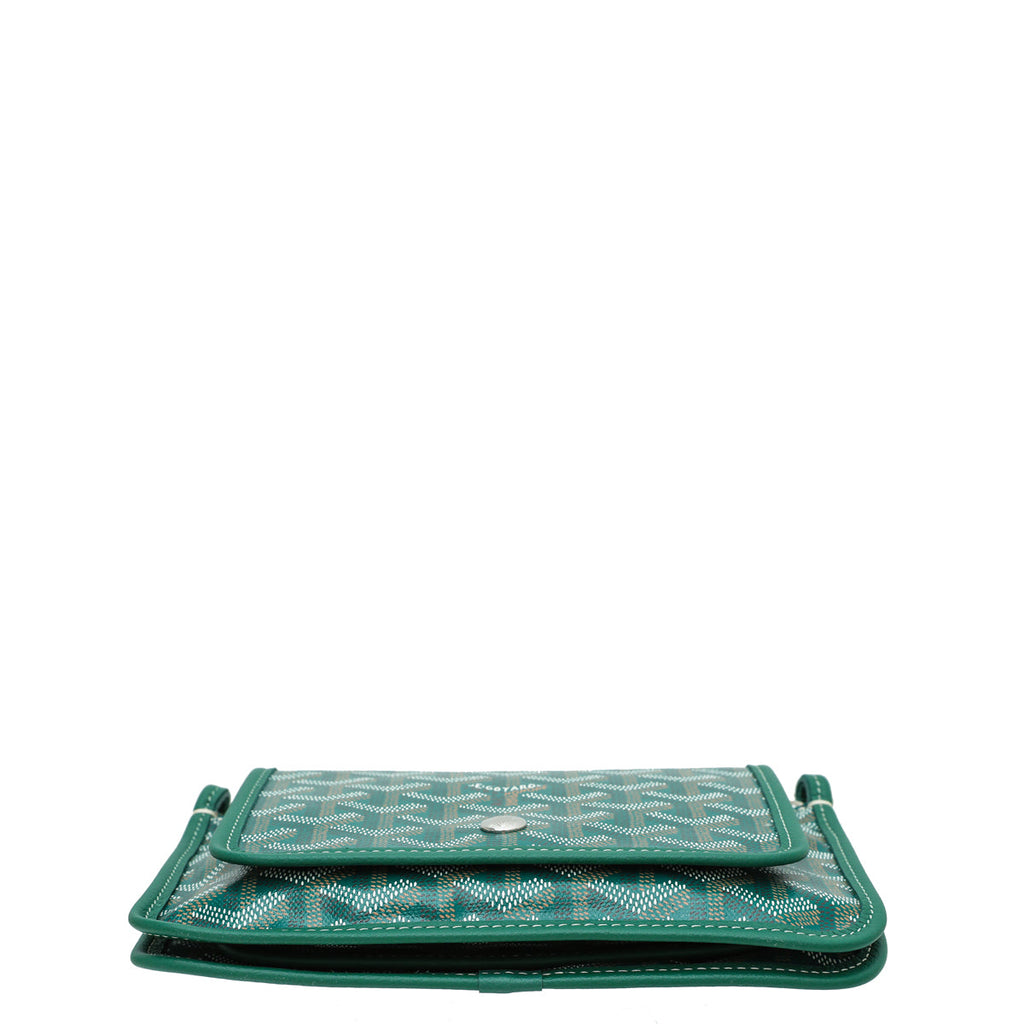 Goyard Green Plumet Wallet Clutch Bag