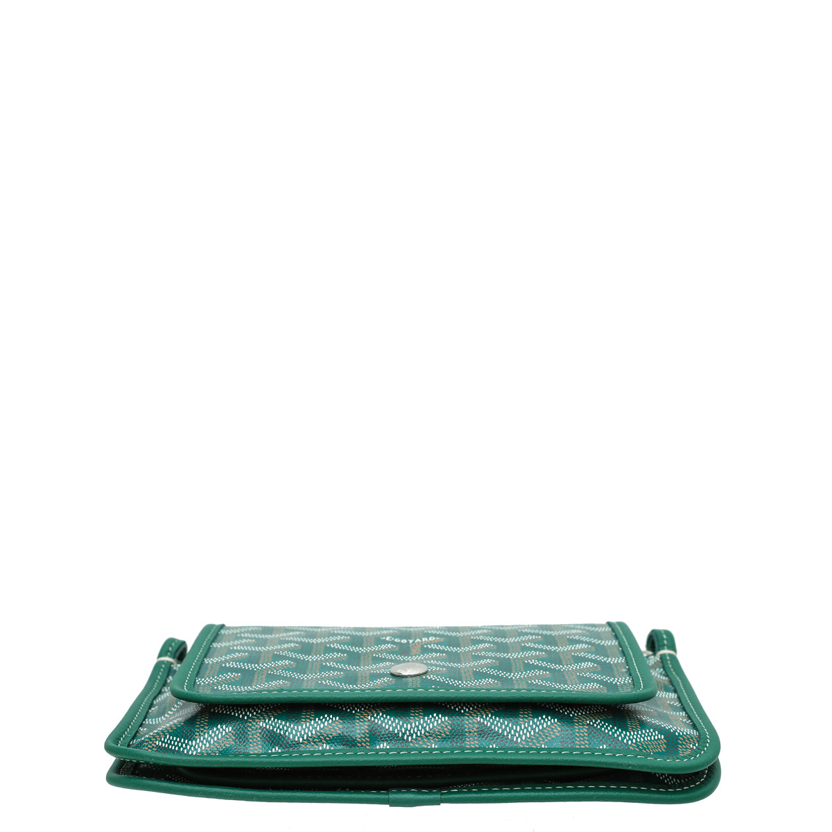 Goyard Green Plumet Wallet Clutch Bag
