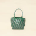 Goyard Green Anjou Mini Reversible Bag