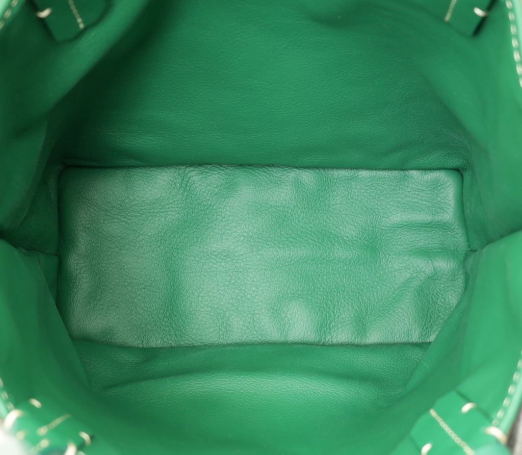 Goyard Green Anjou Mini Reversible Bag