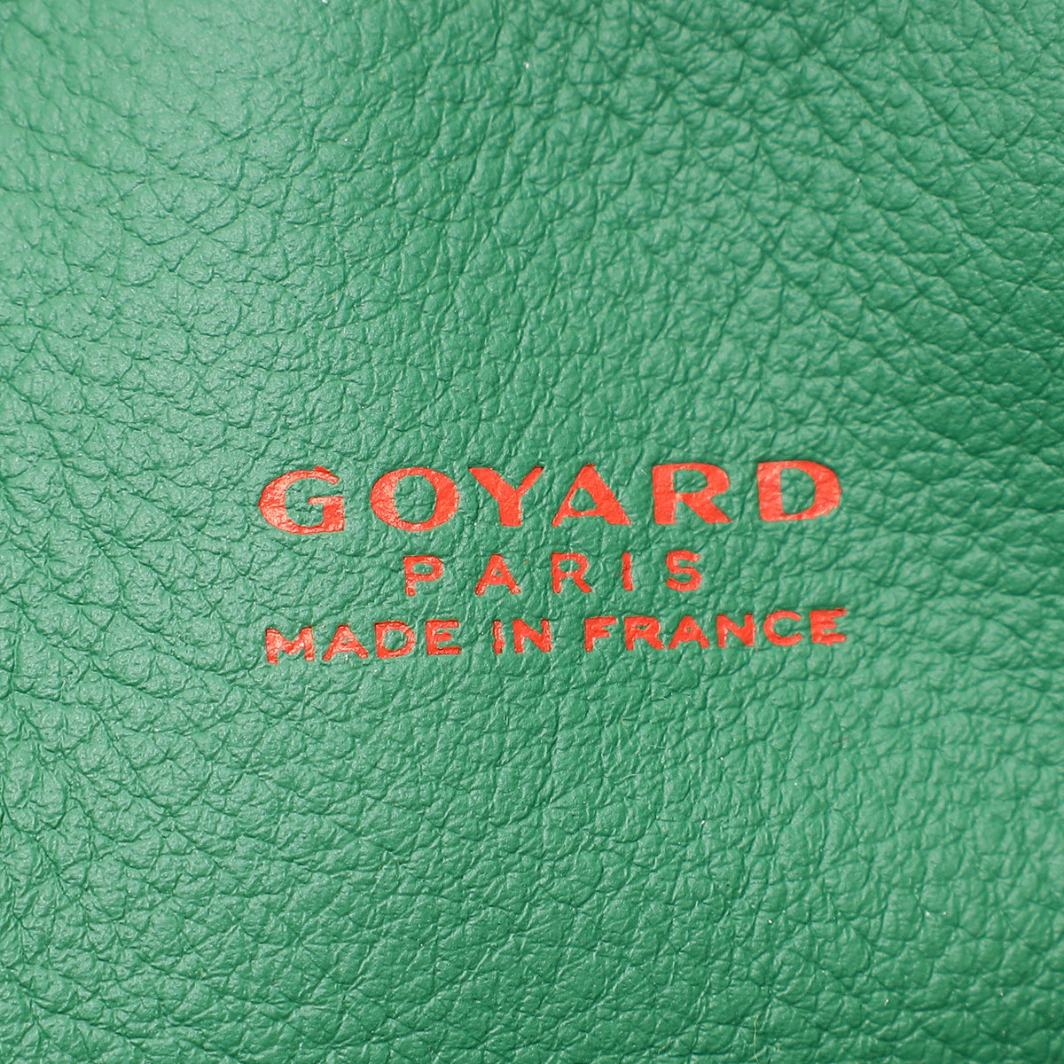 Goyard Green Anjou Mini Reversible Bag