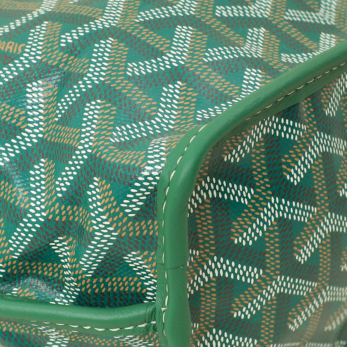 Goyard Green Anjou Mini Reversible Bag