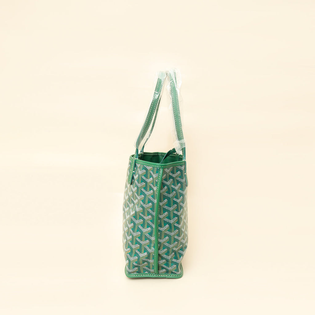 Goyard Green Anjou Mini Reversible Bag