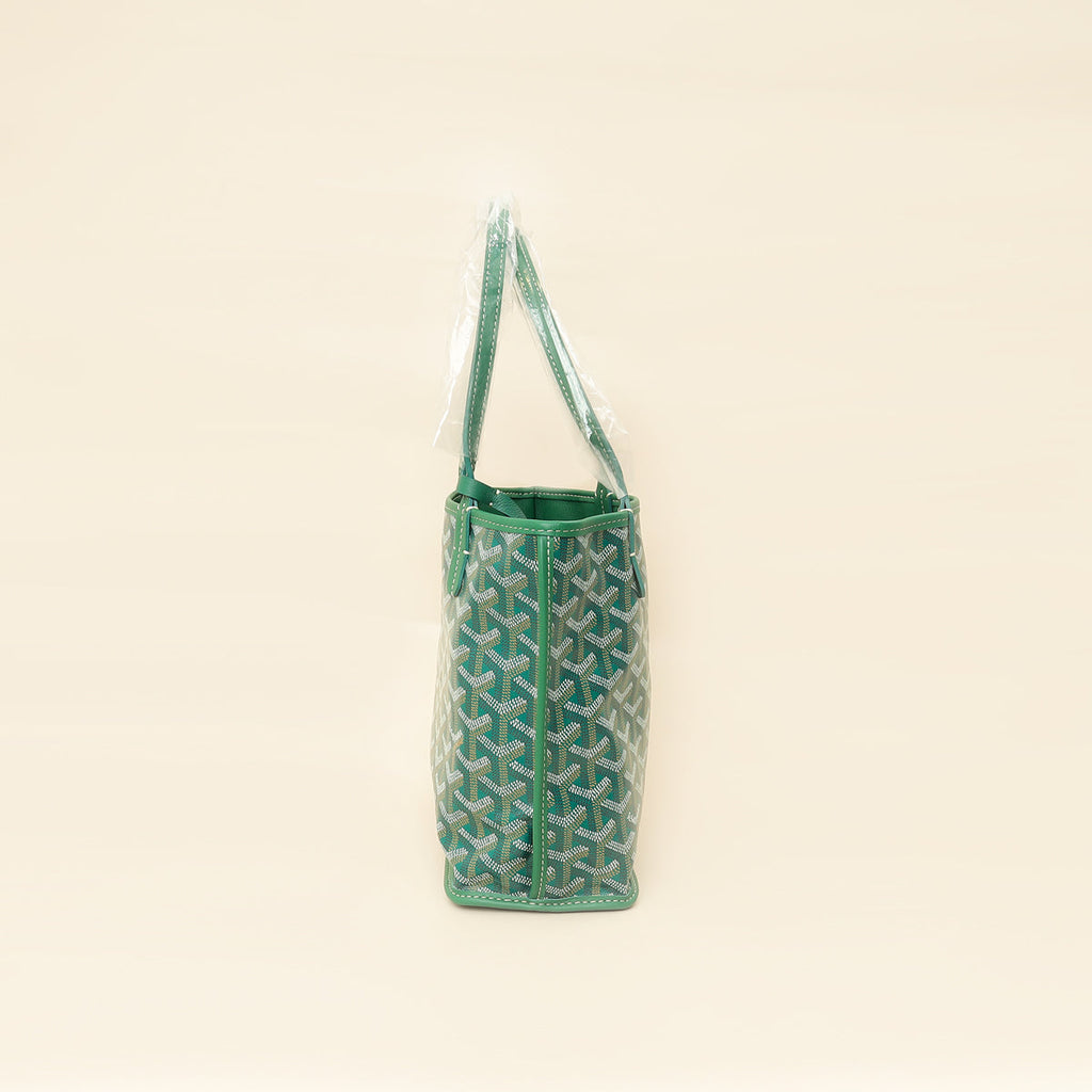 Goyard Green Anjou Mini Reversible Bag