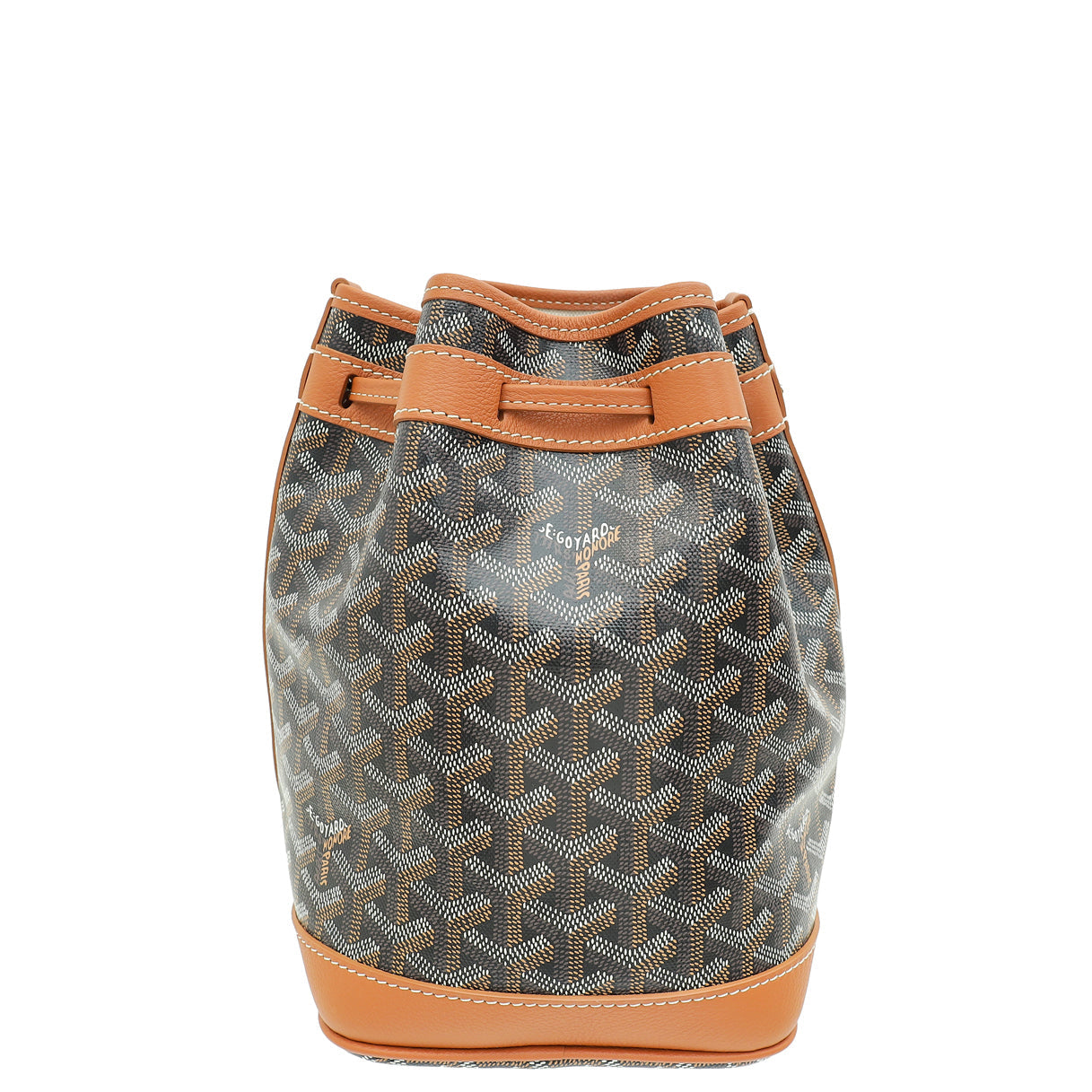 Goyard Bicolor Goyardine Petit Flot PM Bucket Bag