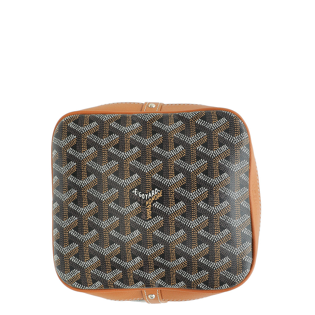 Goyard Bicolor Goyardine Petit Flot PM Bucket Bag