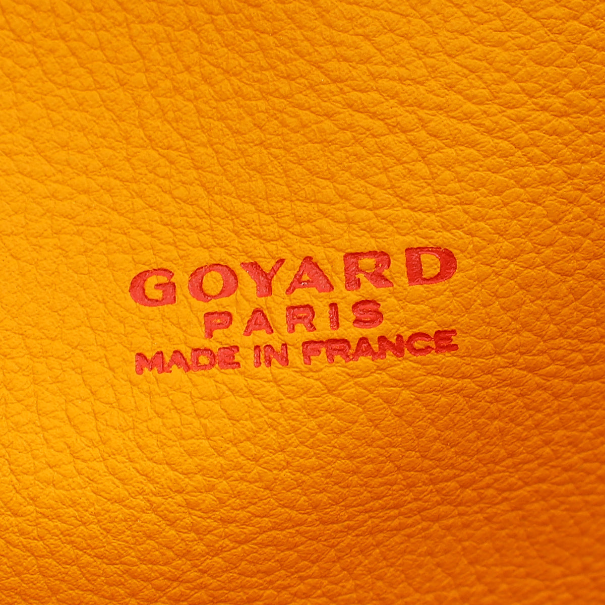 Goyard Yellow Goyardine Anjou Reversible PM Bag