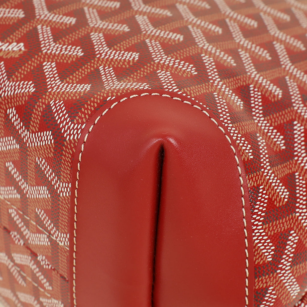 Goyard Red Goyardine Bellechasse Biaude PM Bag