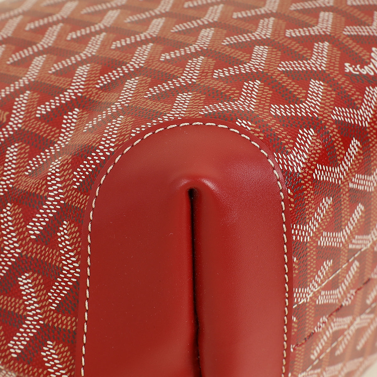 Goyard Red Goyardine Bellechasse Biaude PM Bag