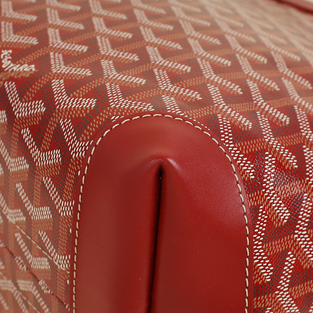 Goyard Red Goyardine Bellechasse Biaude PM Bag
