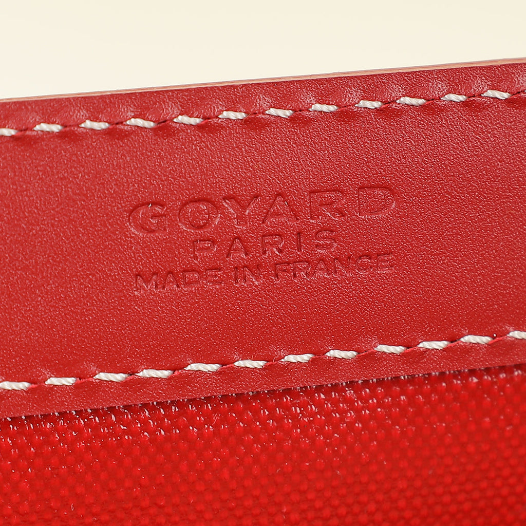 Goyard Red Goyardine Bellechasse Biaude PM Bag