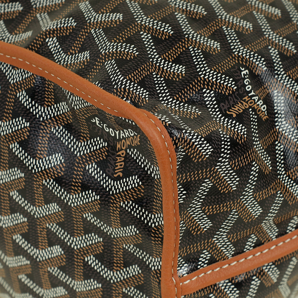 Goyard Bicolor Goyardine Anjou Reversible PM Bag