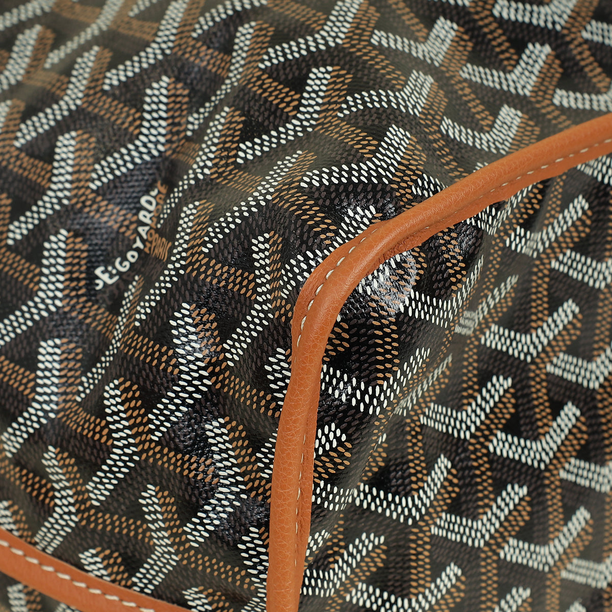 Goyard Bicolor Goyardine Anjou Reversible PM Bag