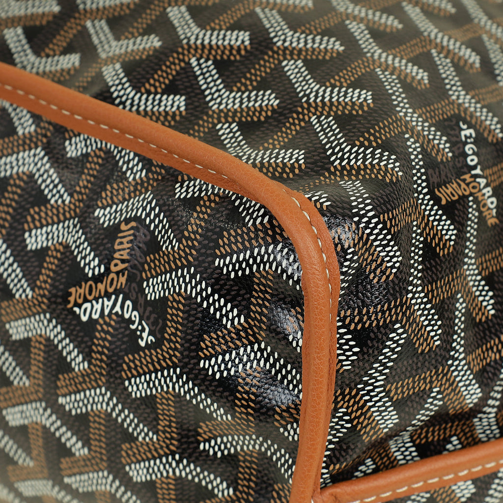 Goyard Bicolor Goyardine Anjou Reversible PM Bag