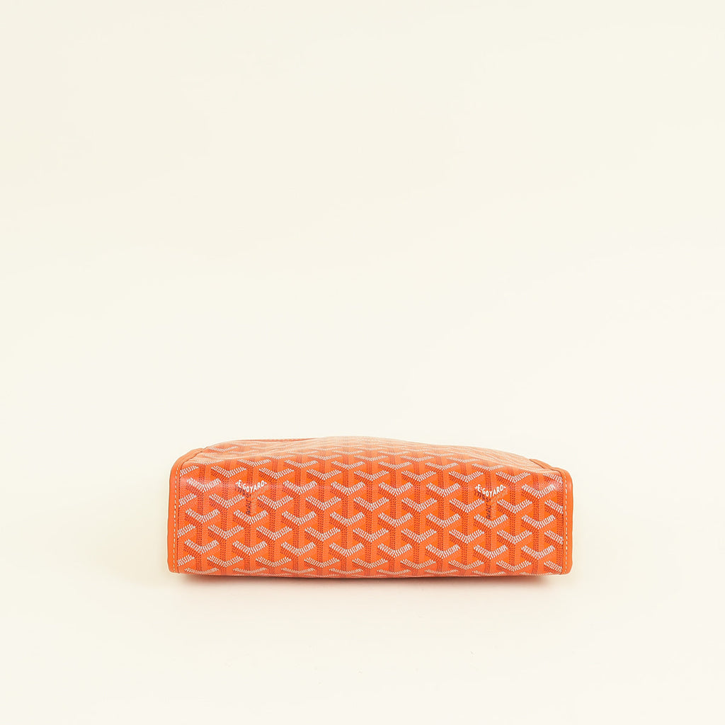 Goyard Orange Goyardine Jouvence GM Pouch