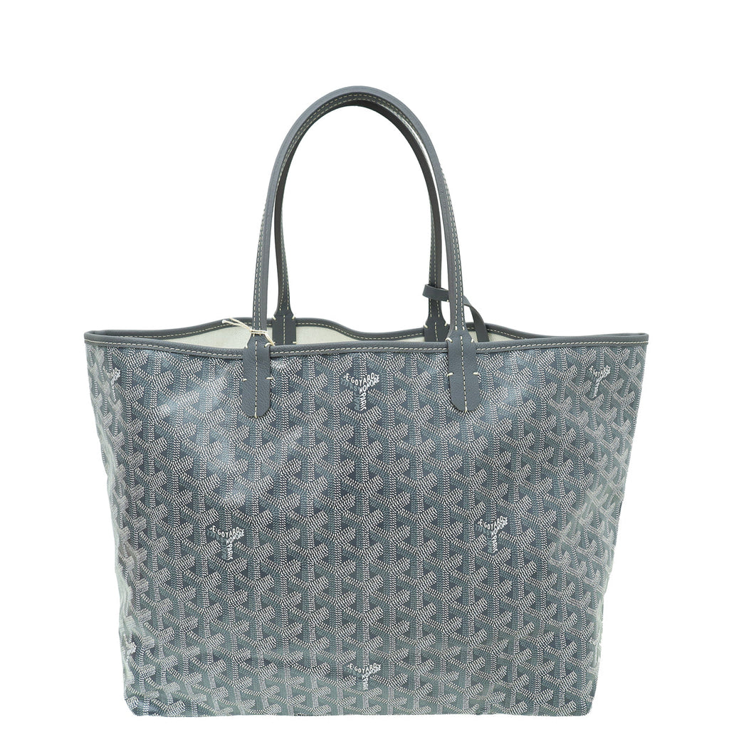 Goyard Grey Goyardine Saint Louis PM Bag