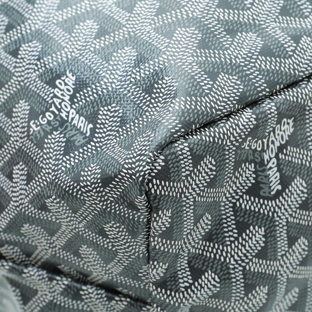 Goyard Grey Goyardine Saint Louis PM Bag