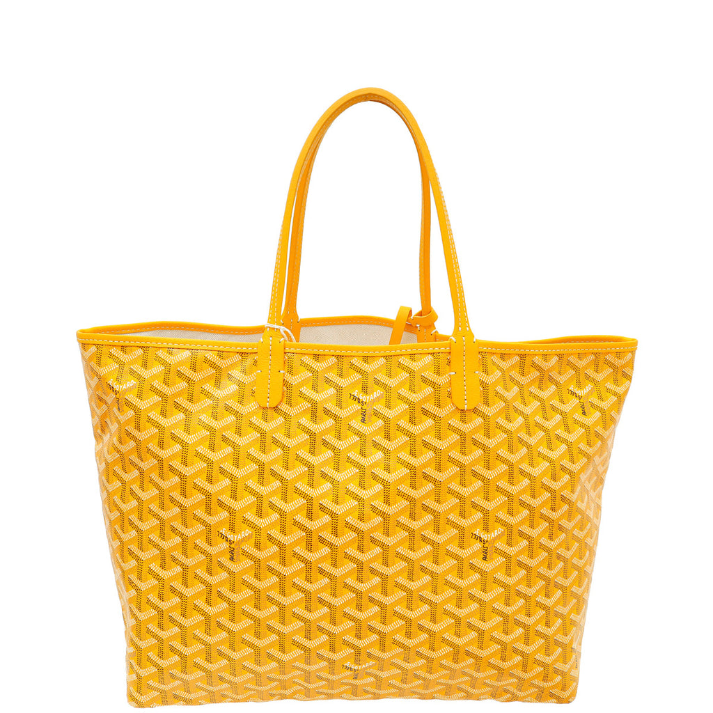 Goyard Yellow Goyardine Saint Louis PM Bag