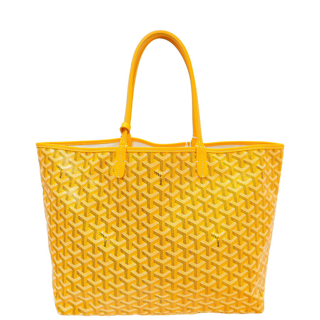 Goyard Yellow Goyardine Saint Louis PM Bag