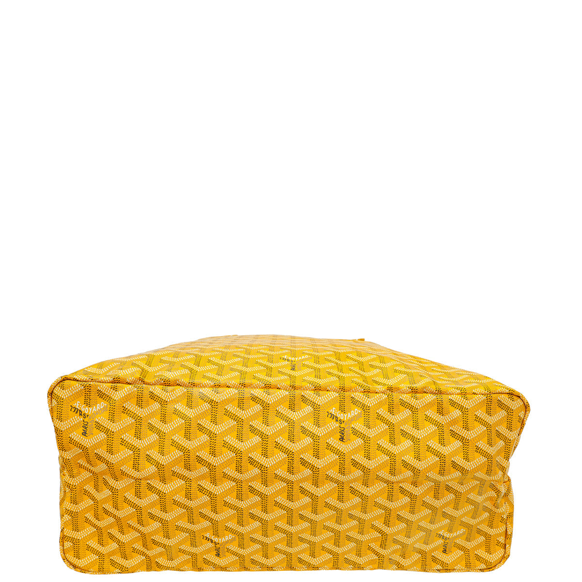 Goyard Yellow Goyardine Saint Louis PM Bag