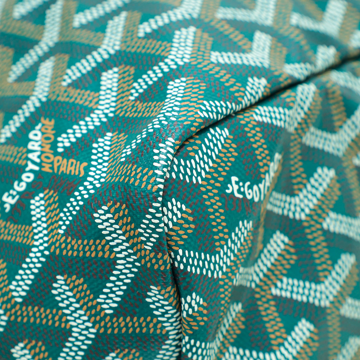 Goyard Green Goyardine Saint Louis PM Bag
