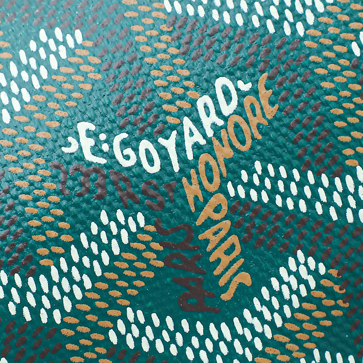 Goyard Green Goyardine Saint Louis PM Bag
