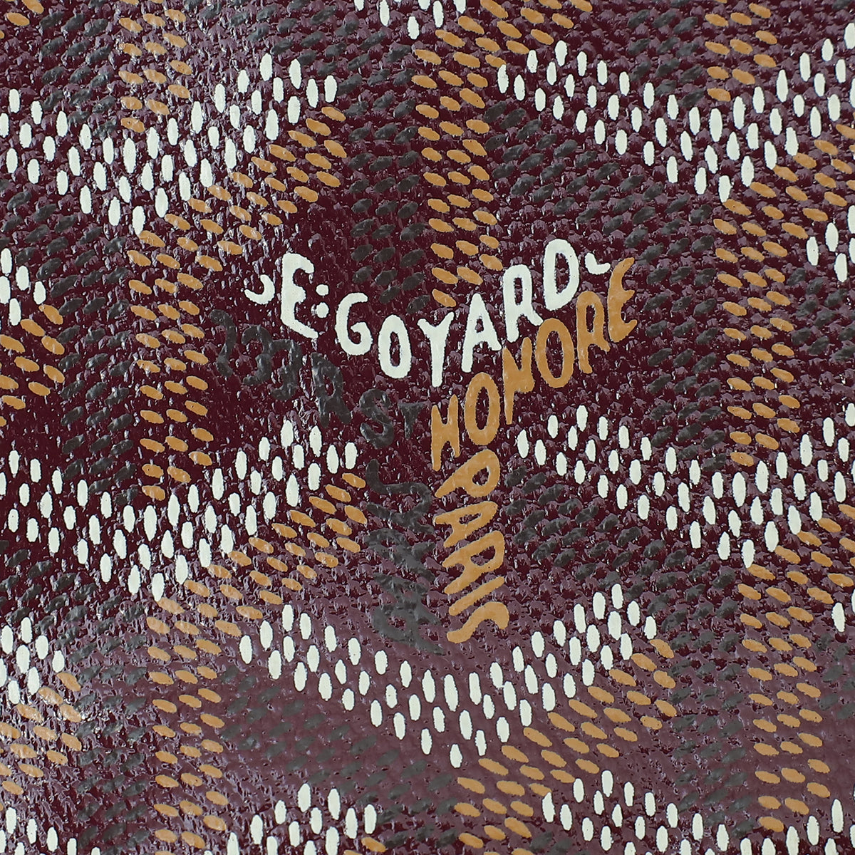 Goyard Burgundy Goyardine Saint Louis PM Bag