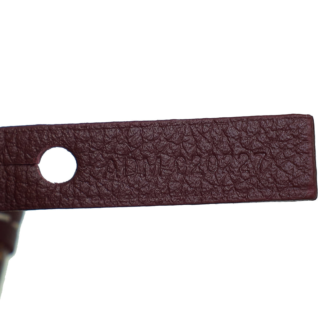 Goyard Burgundy Goyardine Saint Louis PM Bag