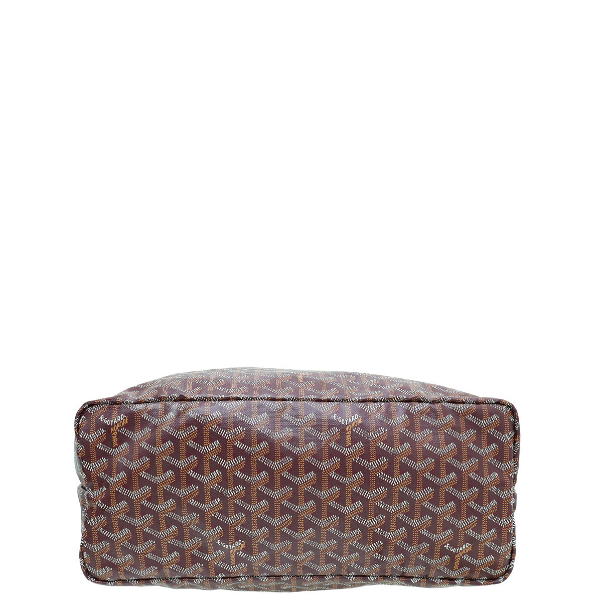 Goyard Burgundy Goyardine Saint Louis PM Bag